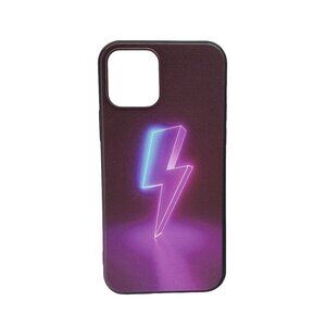 Purple Lightning iphone 12 / 12 pro Phone Case